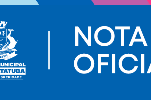 NOTA OFICIAL - SHOWS DE ANIVERSÁRIO DA CIDADE