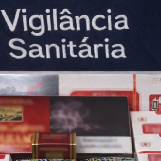 Vigilância Sanitária apreende cigarros irregulares durante fiscalização em comércio de Caraguatatuba