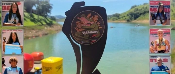 Natação de Caraguatatuba conquista títulos na 3ª etapa do Circuito Paulista de Águas Abertas