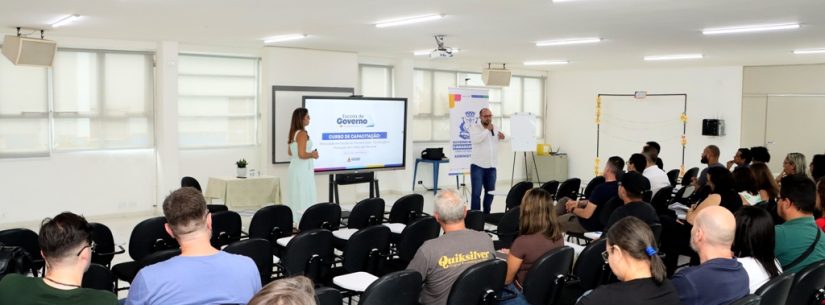 Servidores da Prefeitura de Caraguatatuba participam de curso de fiscalização e prestação de contas do terceiro setor