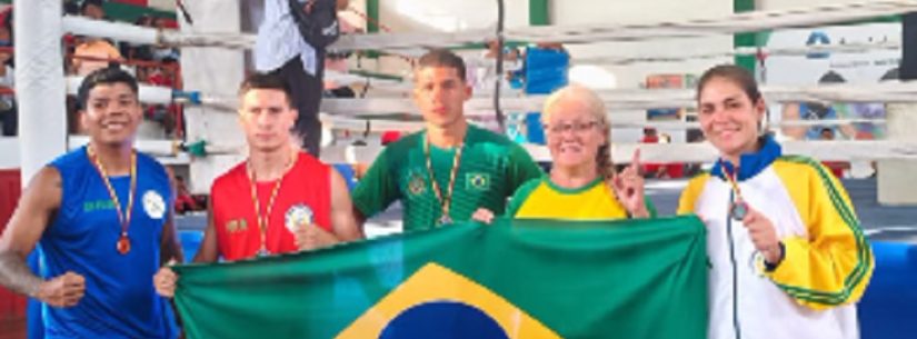 Maíra Alexandre conquista título internacional e leva nome de Caraguatatuba ao topo no boxe