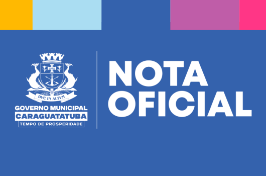 NOTA OFICIAL - SHOWS DE ANIVERSÁRIO DA CIDADE