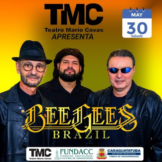 Show do Bee Gees Brazil é destaque na programação do Teatro Mario Covas neste mês