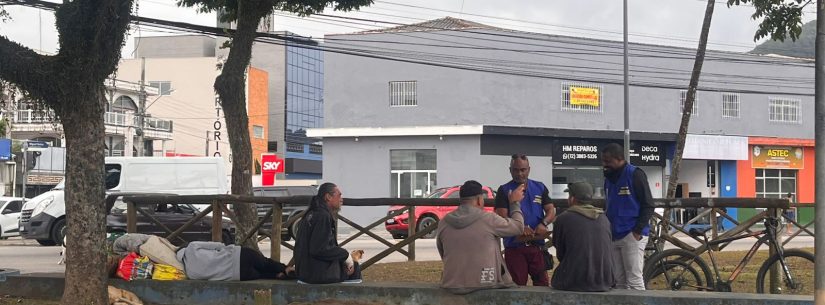 Programa Ruas da Esperança realiza novas abordagens e encaminhamentos em Caraguatatuba