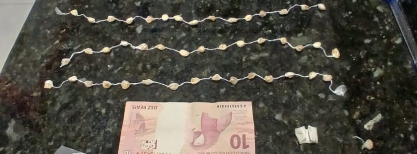 Suspeito por tráfico é preso pela Guarda Municipal no bairro Poiares após denúncia anônima