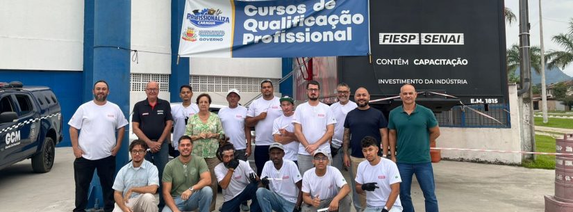 Programa Profissionaliza Caraguá conclui mais duas turmas de funilaria com certificação do Senai
