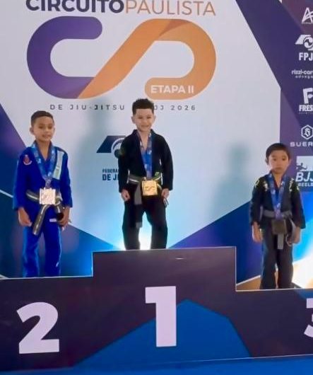 Caraguatatuba conquista quatro medalhas na 2ª etapa do Circuito Paulista de Jiu-Jítsu