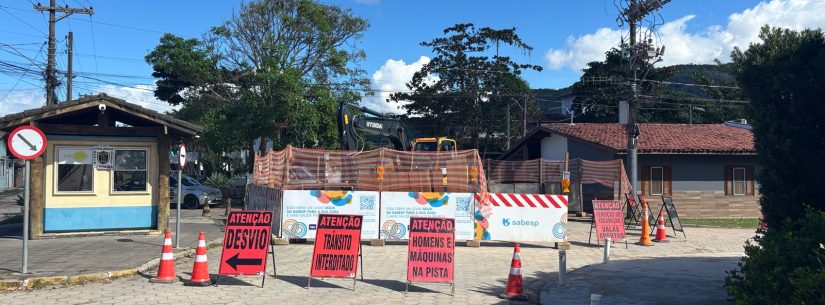 Prefeitura de Caraguatatuba embarga obras da Sabesp após identificar irregularidades em fiscalização