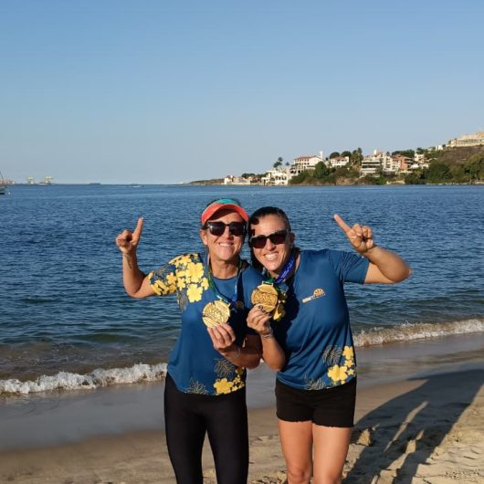 Caraguatatuba é ouro no Campeonato Brasileiro de Va’a, em Vitória (ES)