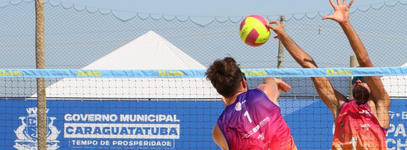 Com torneio de vôlei de praia no sábado, Caraguá Agita Esportes segue festivais e atividades de norte a sul da cidade