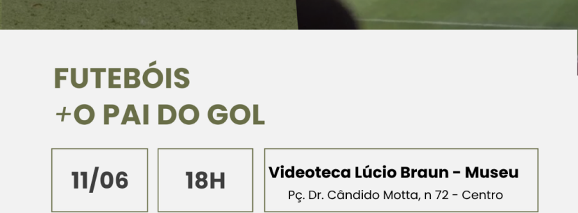 Filmes sobre futebol estão na programação especial de junho do Cineclube Pontos MIS