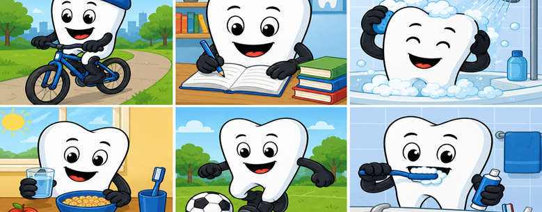 População de Caraguatatuba é convidada a escolher nome do mascote da saúde bucal