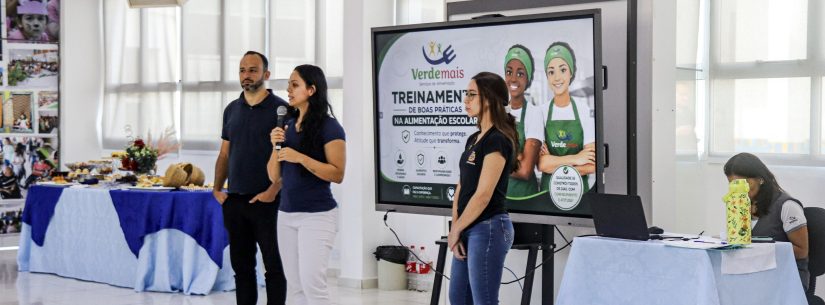 Treinamento fortalece segurança alimentar nas escolas municipais de Caraguatatuba