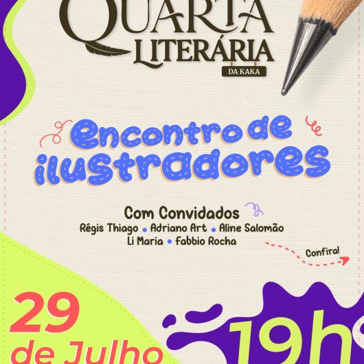 Quarta Literária promove encontro de ilustradores na próxima semana em Caraguatatuba