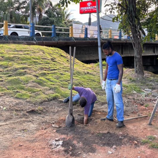 Prefeitura recupera área degradada por descarte irregular no Centro de Caraguatatuba