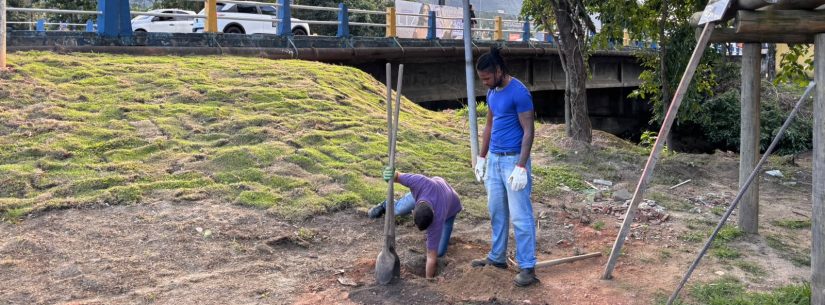 Prefeitura recupera área degradada por descarte irregular no Centro de Caraguatatuba