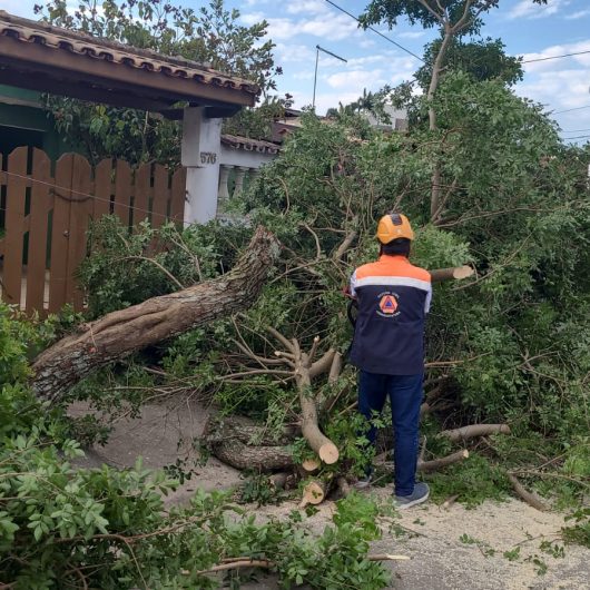 *Boletim Defesa Civil 1/2026 – Ventos em Caraguatatuba (29/7 – 17h)*
