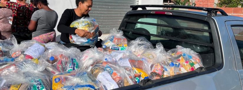 Fundo Social de Caraguatatuba atende famílias afetadas pela ventania em ação integrada do Plancon