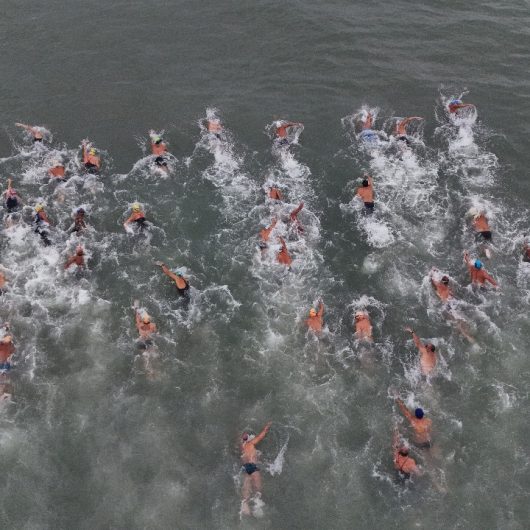 Praia da Cocanha recebe Campeonato Paulista de Águas Abertas de Verão 2026