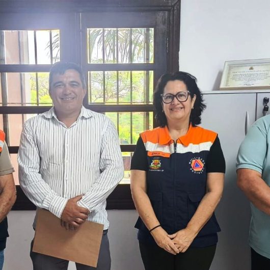 Defesa Civil de Caraguatatuba recebe visita dos Coordenadores da Defesa Civil do município de Piquete