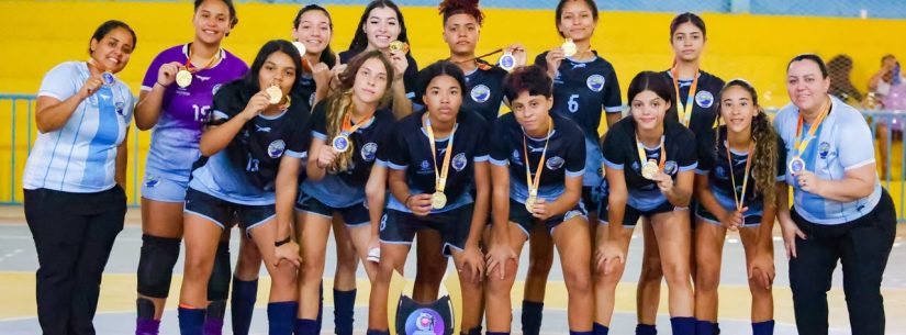 Caraguatatuba conquista título em torneio preparatório de futsal feminino Sub-16 em Lorena
