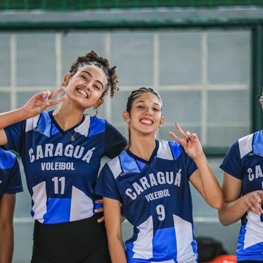 Caraguatatuba encerra mais uma rodada da Copa América de Voleibol Sub-13
