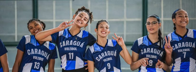 Caraguatatuba encerra mais uma rodada da Copa América de Voleibol Sub-13