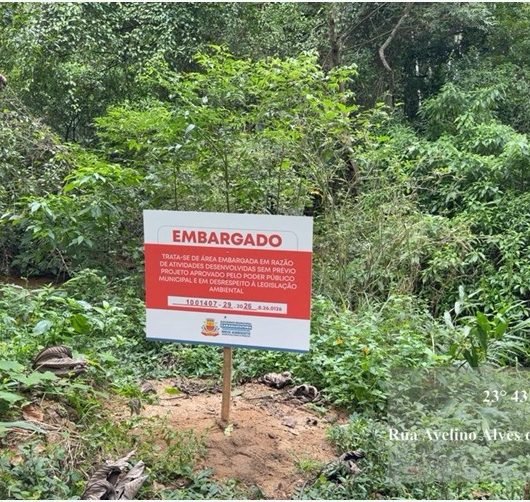 Fiscalização ambiental realiza mais de 100 vistorias e emite 14 autos de infração em julho em Caraguatatuba