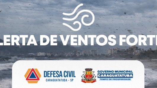 ALERTA DE VENTOS FORTES