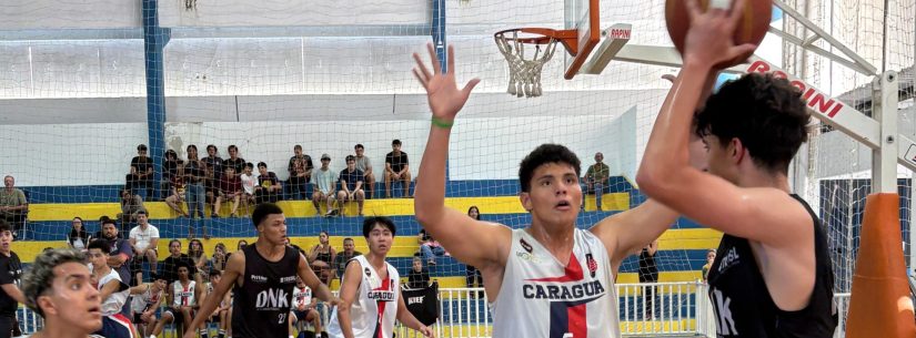 Basquete Caraguá vence DNK por 61 a 30 pela Copa Metropolitana Sub-17 em casa