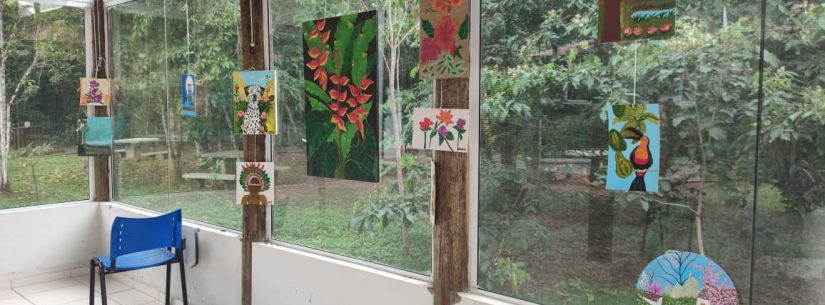 Arte inclusão e natureza marcam exposição do CIAPI no Parque do Juqueriquerê