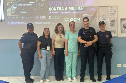 Palestra na UBS Jetuba orienta população sobre prevenção e combate à violência contra a mulher