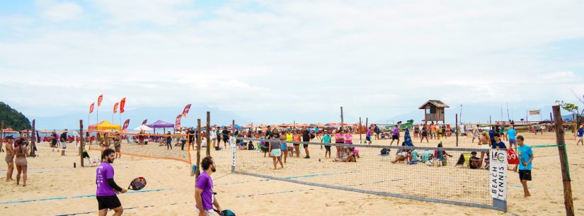 Cocanha Open de Beach Tennis reúne 344 atletas em Caraguatatuba