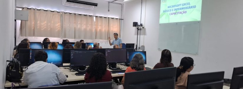 Prefeitura de Caraguatatuba capacita mais uma turma de servidores no curso de Excel Básico
