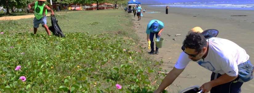 Caraguatatuba celebra Dia Mundial da Limpeza com ação na Praia das Palmeiras