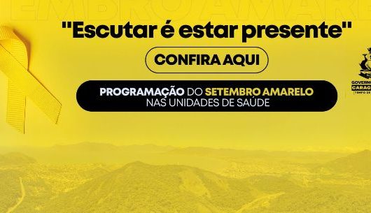 Banner Setembro Amarelo