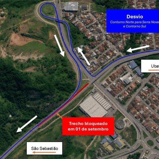 Bloqueio no km 6 dos Contornos altera trânsito nesta quarta-feira