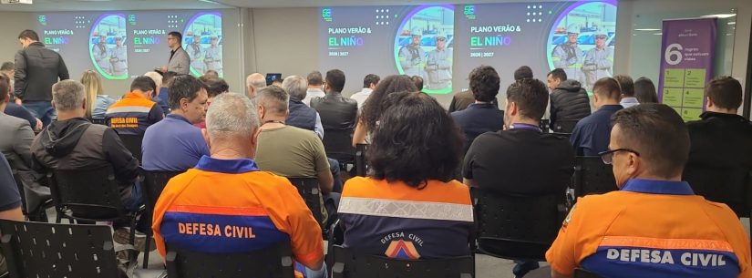 Defesa Civil de Caraguatatuba participa de lançamento do Plano Verão e El Niño da EDP