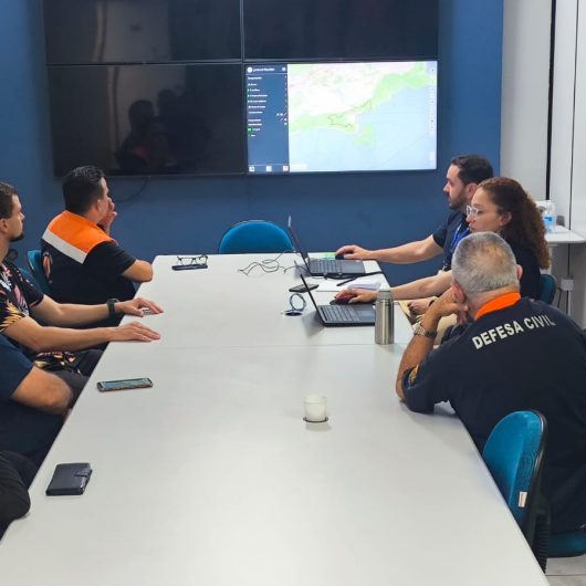 Defesa Civil de Caraguatatuba recebe novo treinamento da Geopixel Monitor para observação meteorológica em tempo real