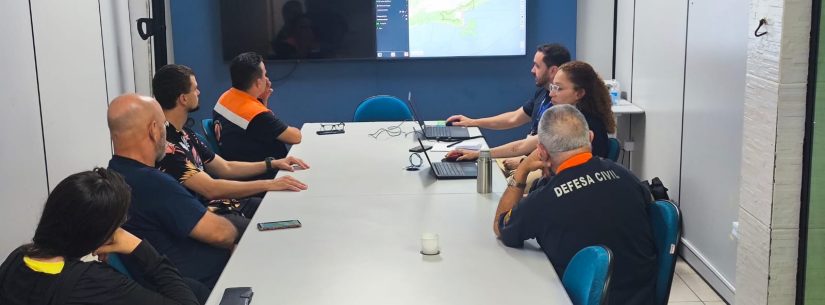 Defesa Civil de Caraguatatuba recebe novo treinamento da Geopixel Monitor para observação meteorológica em tempo real