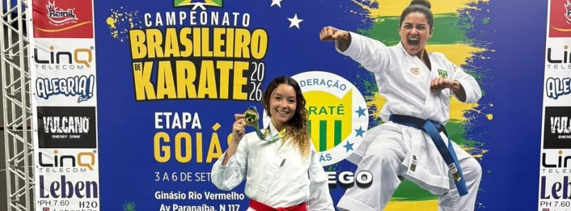 Atleta de Caraguatatuba conquista ouro no Campeonato Brasileiro de Karatê