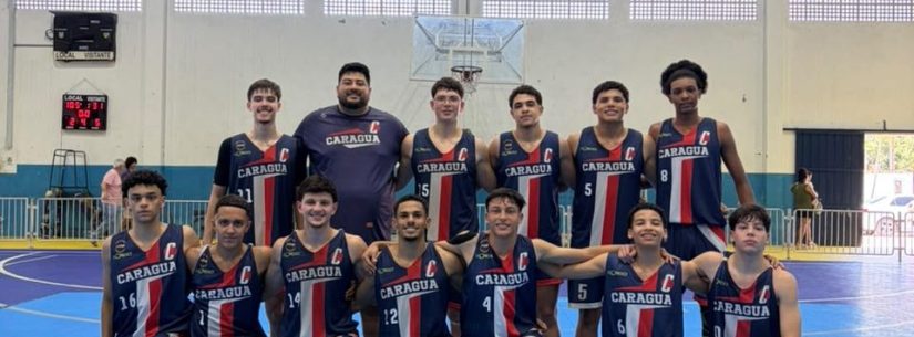 Caraguatatuba vence Jacareí por 105 a 31 e mantém invencibilidade na Copa Metropolitana de Basquete