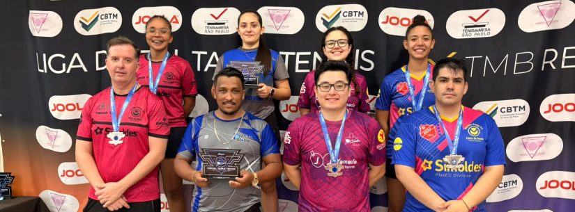 Atletas de Caraguatatuba conquistam medalhas e chegam a três finais na Liga Digital de Tênis de Mesa