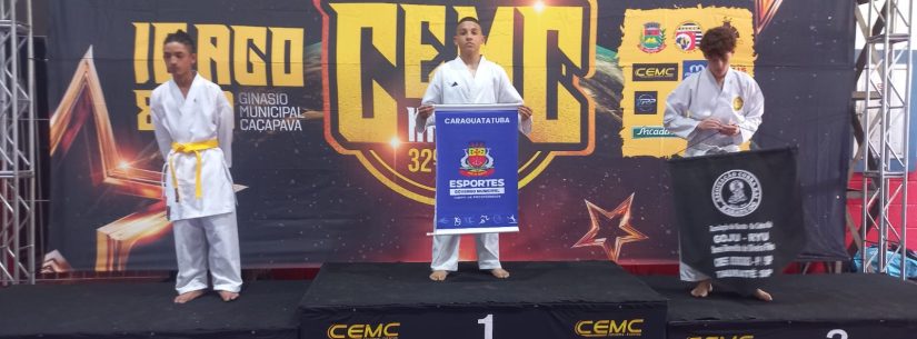 Atletas de Caraguatatuba conquistam 17 medalhas no 32º Campeonato CEMC de Karatê