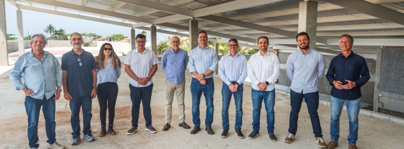 Representantes do Governo de São Paulo visitam obras de convênios firmados com a Prefeitura de Caraguatatuba
