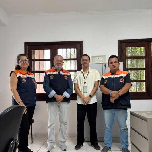 Estudantes do IFSP propõe projeto de extensão junto à Defesa Civil de Caraguatatuba