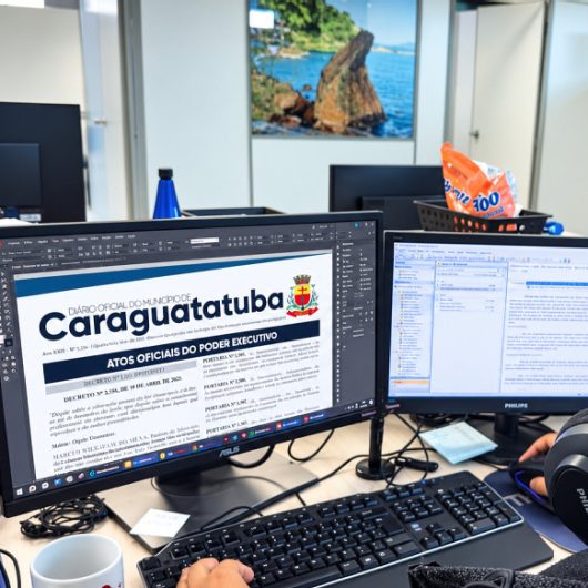 Prefeitura de Caraguatatuba publica edição de nº 2.000 do Diário Oficial Eletrônico