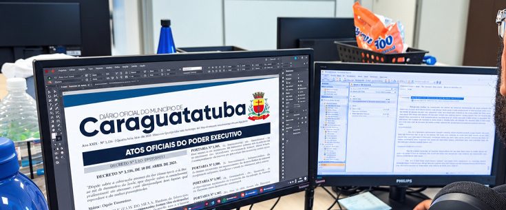 Prefeitura de Caraguatatuba publica edição de nº 2.000 do Diário Oficial Eletrônico