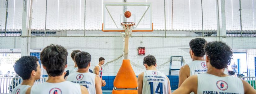 Basquete Sub-17 de Caraguatatuba mais uma vez é destaque com invencibilidade na Copa Metropolitana