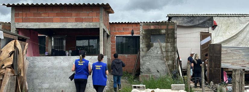 Caraguatatuba finaliza ação de cadastramento e selagem de imóveis no Perequê-Mirim